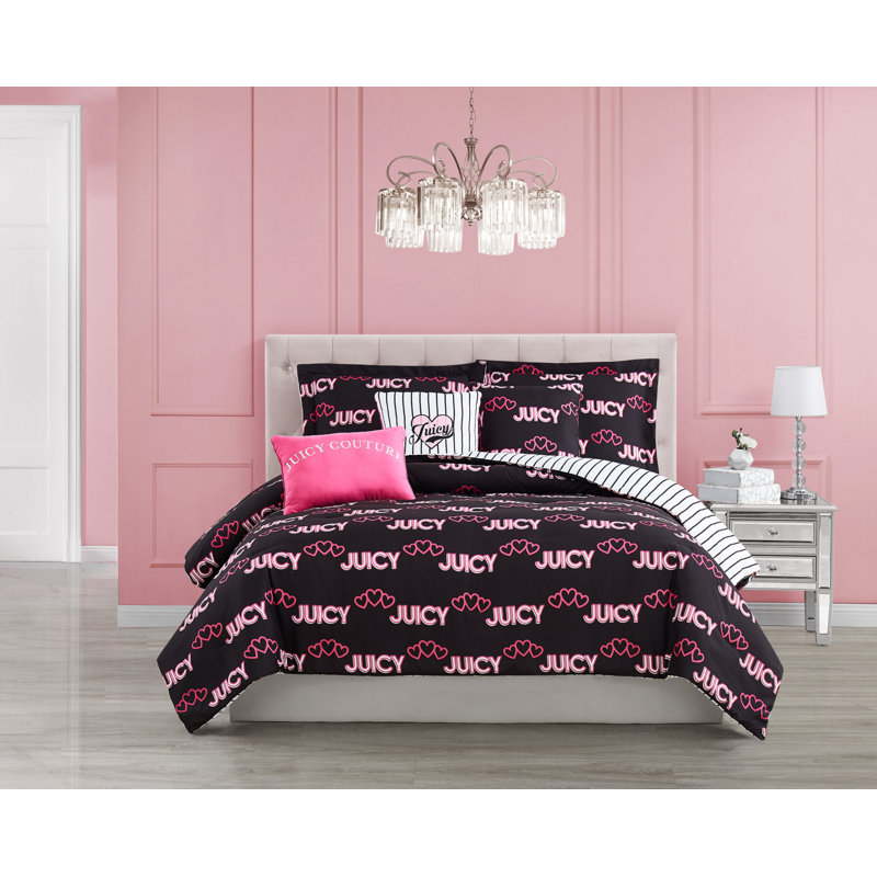 Juicy Couture Hearts Comforter Set Wayfair